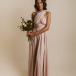 Evelyn Dress in Dusty Pink (OLD) Image