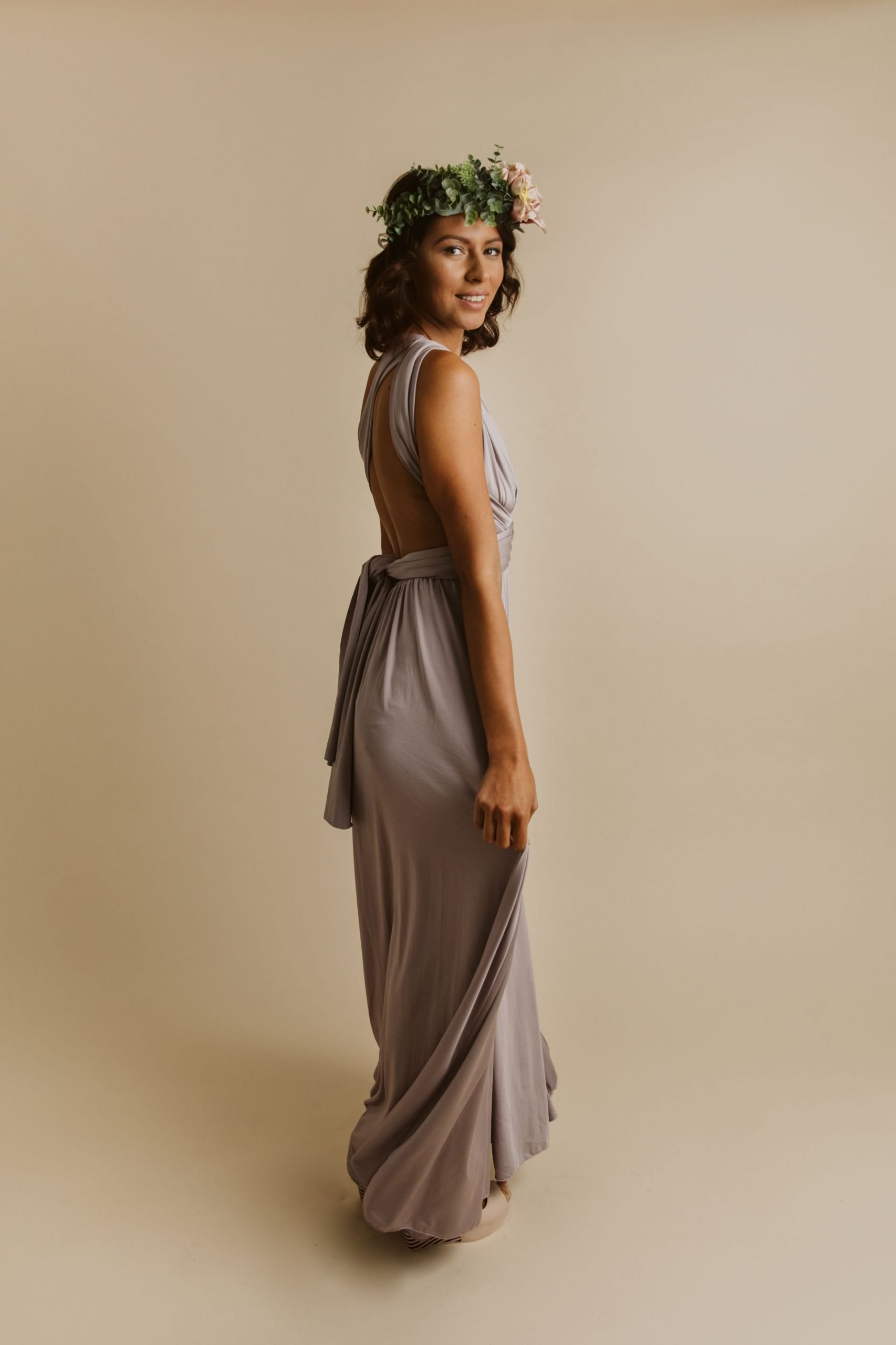 chinese dress ladies A Line Spaghetti Straps Slit Black Tie Dress with Appliques main image 1