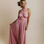 Evelyn Dress in Rose (OLD) Image