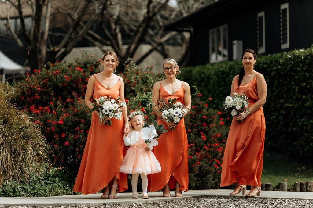 <strong>Featuring:</strong> Cleome Satin Two Piece Set in Sunset colour