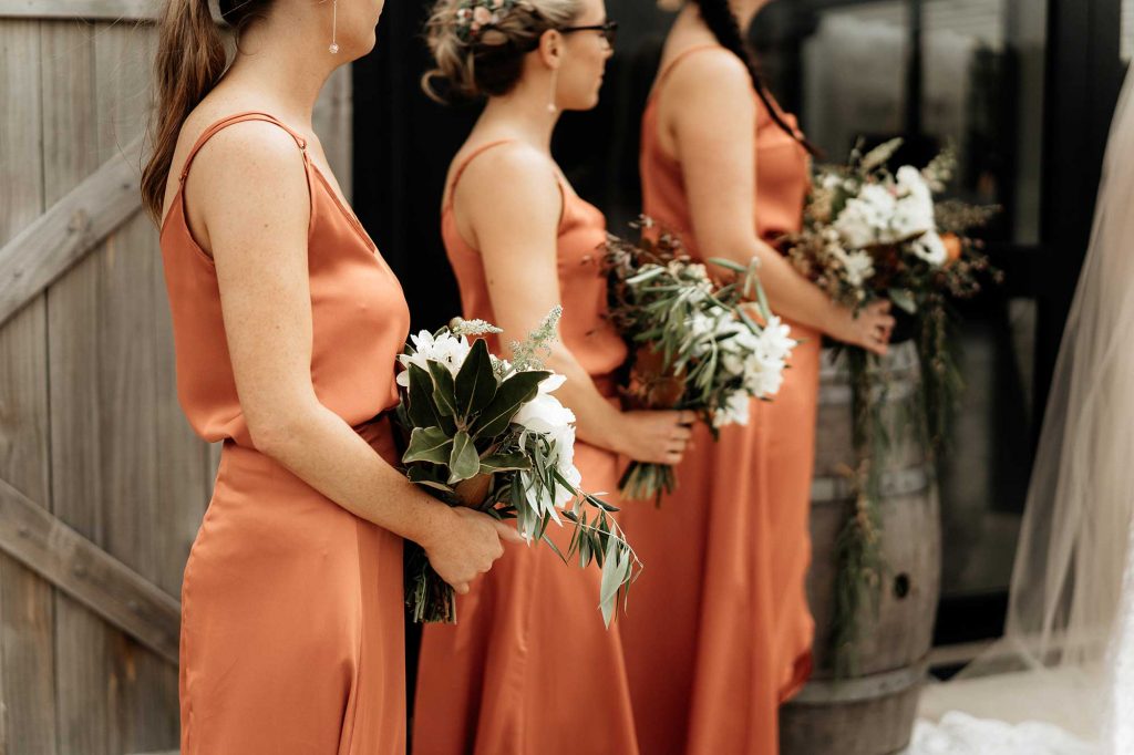 <strong>Featuring:</strong> Cleome Satin Two Piece Set in Sunset colour