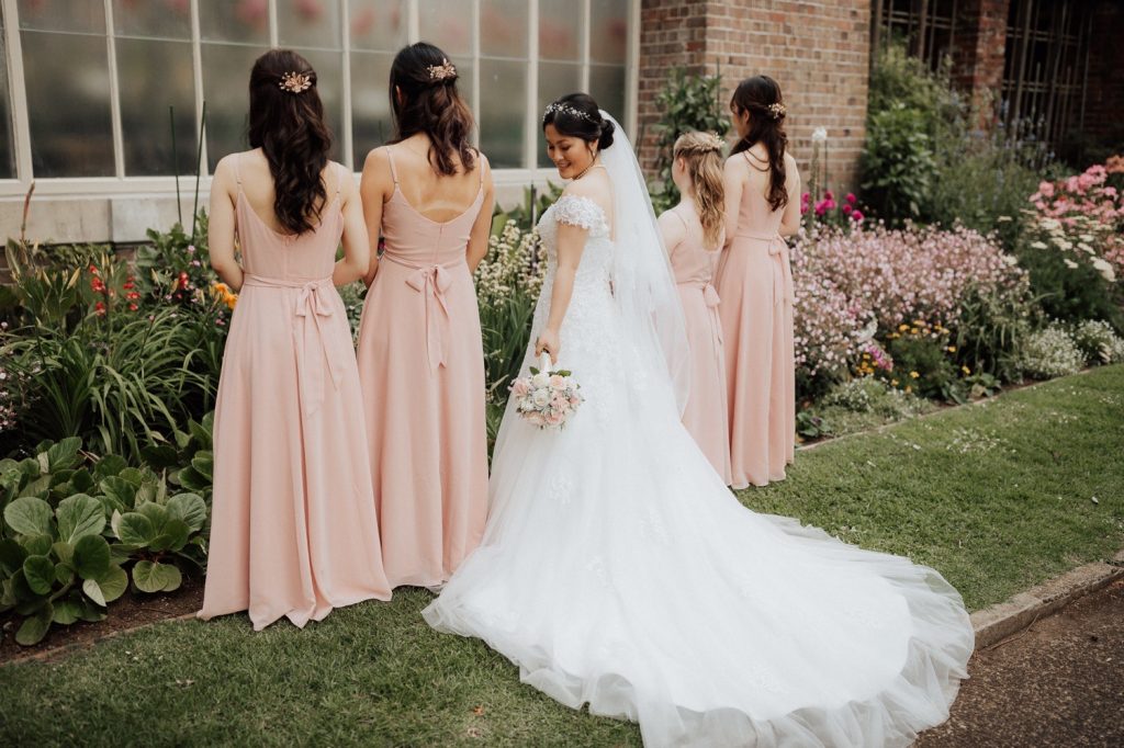 <strong>Featuring:</strong> Hampton Chiffon Maxi Dress in Dusty Pink