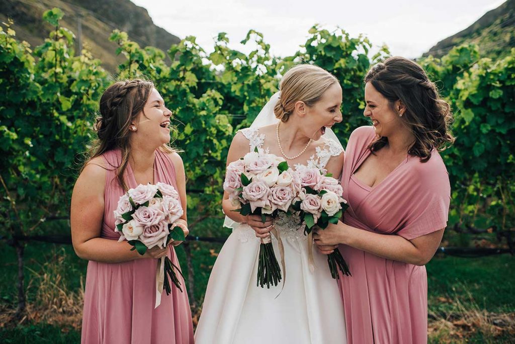 <strong>Featuring:</strong>Evelyn Infinity Dress in Rose colour 