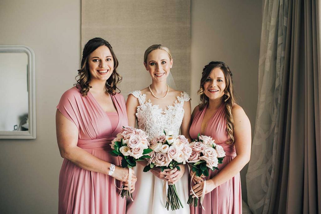 <strong>Featuring:</strong>Evelyn Infinity Dress in Rose colour 