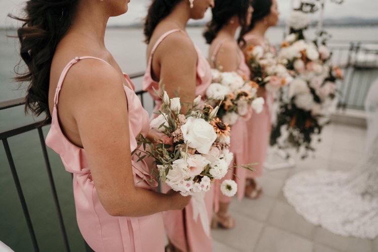 <strong>Featuring:</strong> Rita Satin Midi in Baby Blush colour