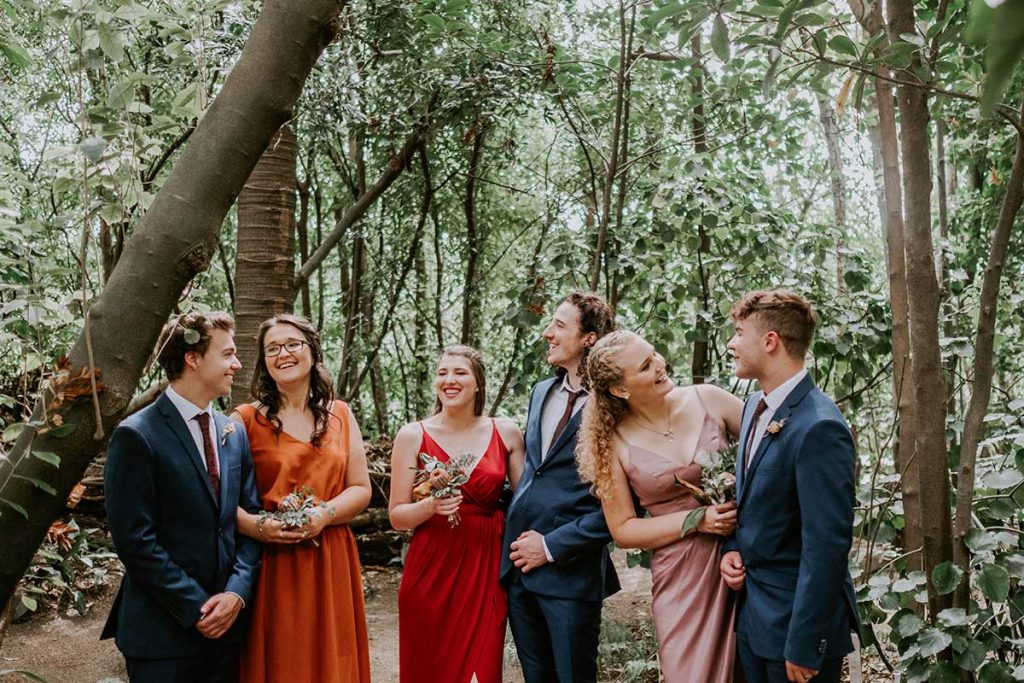 <strong>Featuring:</strong> Claudia dress in Claret, Diana dress in Dusty Purple and Lola dress in Burnt Orange 