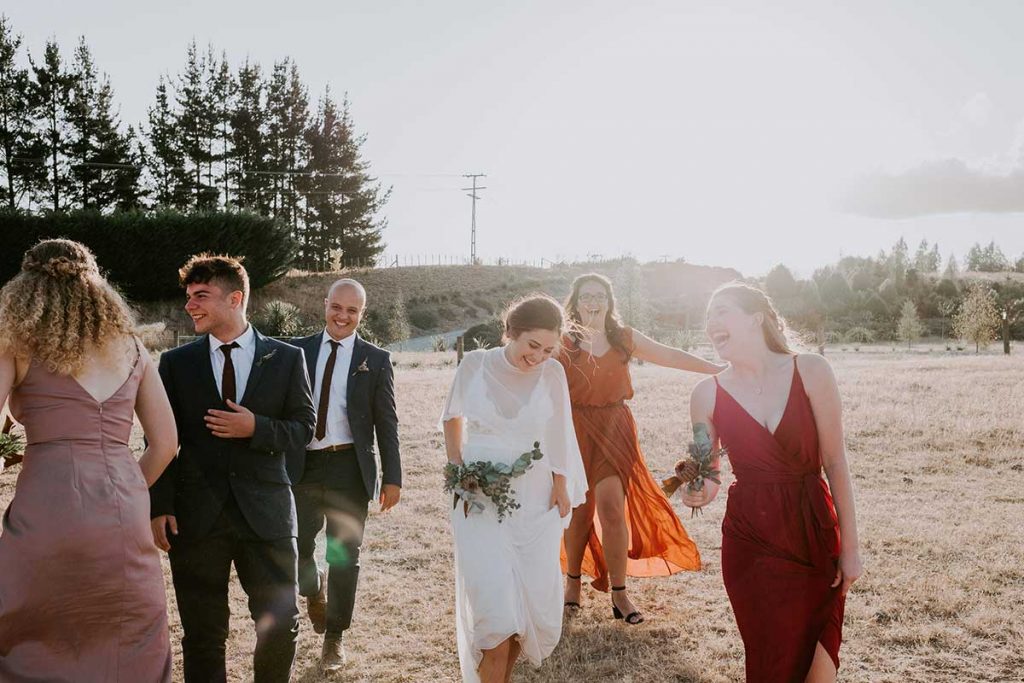 <strong>Featuring:</strong> Claudia dress in Claret, Diana dress in Dusty Purple and Lola dress in Burnt Orange 